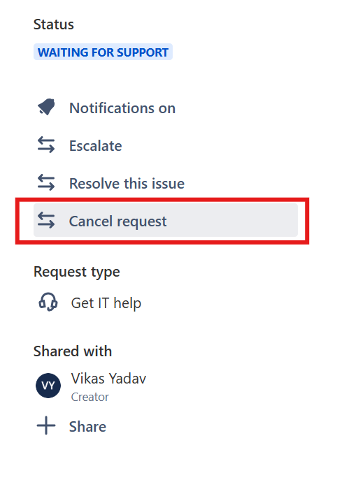 cancel request image