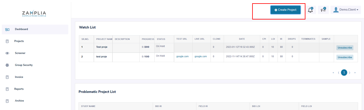 Project Setup Welcome To Zamplia Documentation