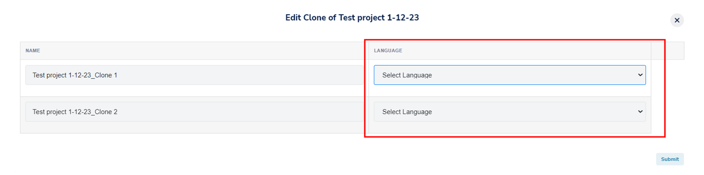 CLone Language