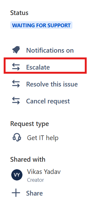 ticket escalate image